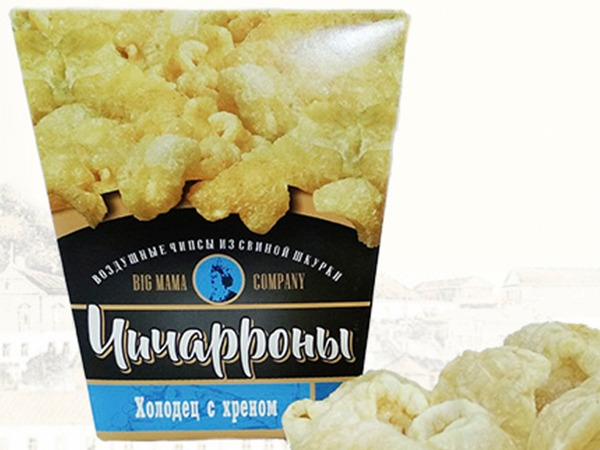 Чичарроны со вкусом холодца и хрена в Орехово-Борисово