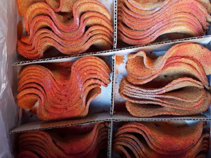 Кальмар кольца (ПУТИНА): Ресторанные гренки с паприкой