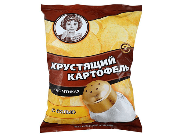 Картофельные чипсы "Девочка" 160 гр. в Орехово-Борисово