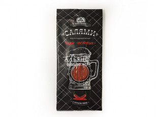 Деревенские гренки со вкусом чеснока и зеленью (Сурские): Кнуты  Салями Чили 50 гр