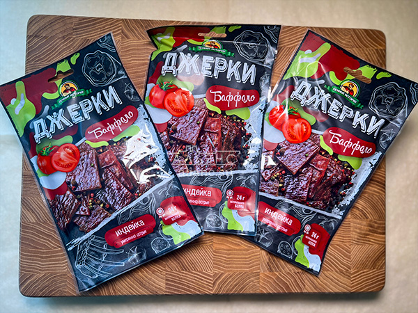 Джерки из индейки "Баффало" 45 гр. в Орехово-Борисово