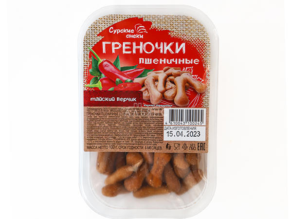 Сурские гренки Тайский перчик (100 гр) в Орехово-Борисово