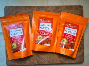 Свинина вяленая (строганина): Мясо (АЛЬЯНС) вяленое индейка 