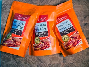 КВАНТОРГ Ушки по-мексикански с соусом чили 150гр/уп: Мясо (АЛЬЯНС) вяленое свинина 