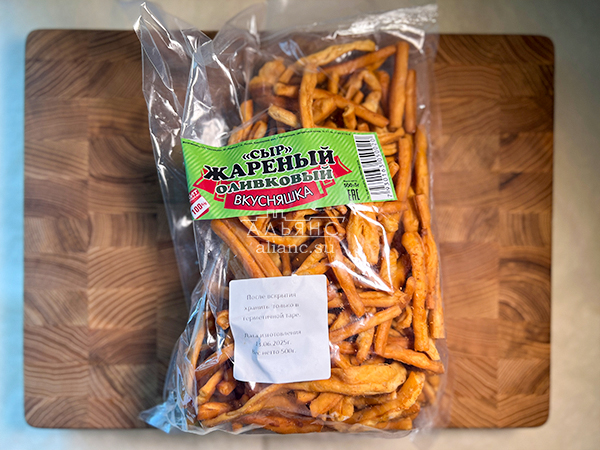 Жареный сыр "ВКУСНЯШКА" (Оливковый) 500гр. в Орехово-Борисово