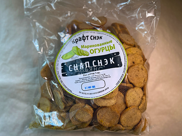 Снапсы ПШЕНИЧНЫЕ "Маринованные огурцы" в Орехово-Борисово
