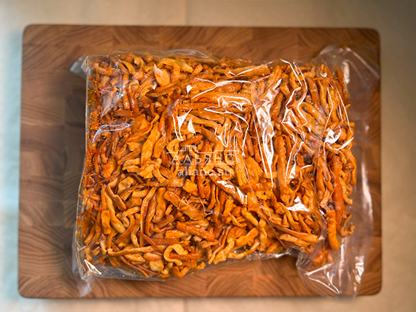 Нитка ЖАРЕНАЯ "Тайский перец" Oktobersnack 1 кг (сырный продукт) в Орехово-Борисово