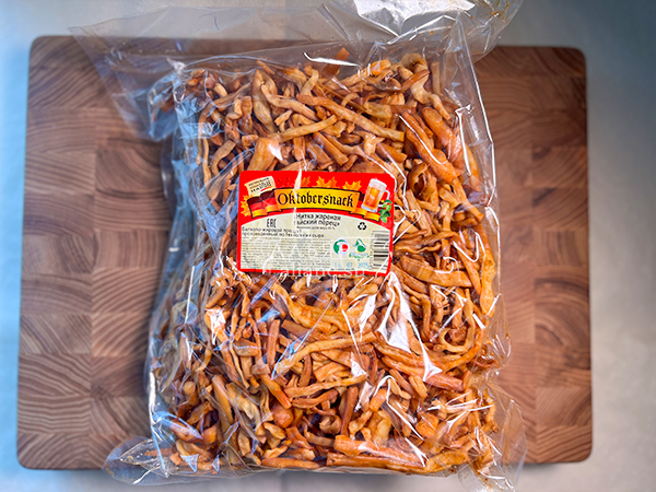 Нитка ЖАРЕНАЯ "Тайский перец" Oktobersnack 1 кг (сырный продукт) в Орехово-Борисово
