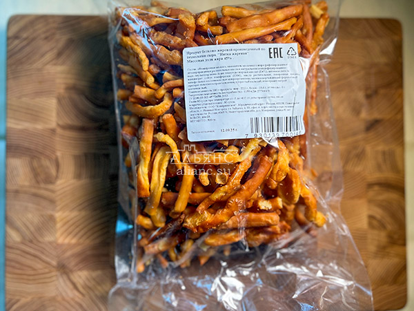 Нитка ЖАРЕНАЯ  Oktobersnack1 кг (сырный продукт) в Орехово-Борисово