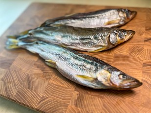 Синец вяленый: Корюшка с икрой вяленая ГОСТ (крупная)