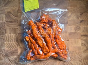 Фрайчизы со вкусом холодец и хрен (100 гр.): Жареный сыр СПАГЕТТИ 