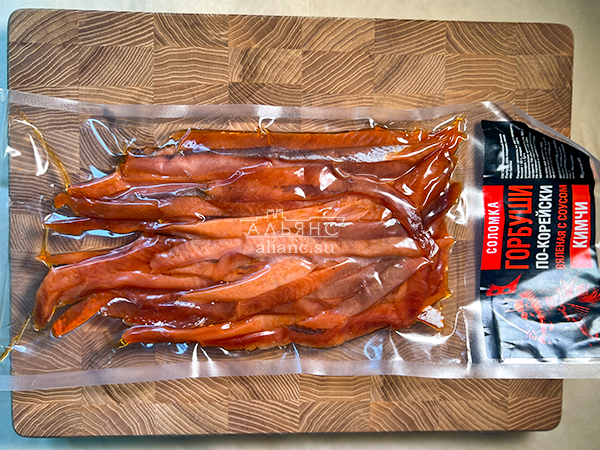 Горбуша соломка по-корейски в Орехово-Борисово