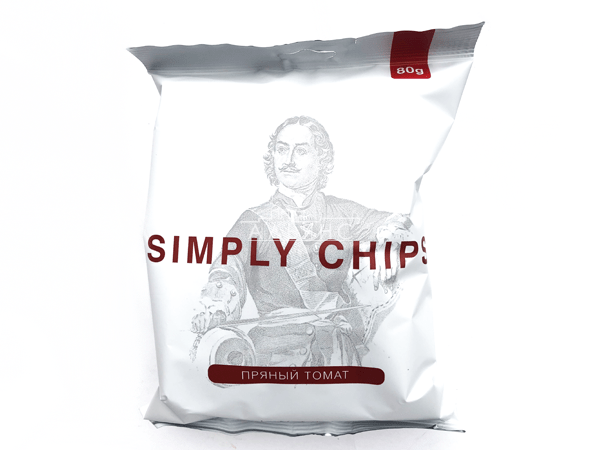 Картофельные чипсы "Simple chips" Пряный томат 80 гр. в Орехово-Борисово